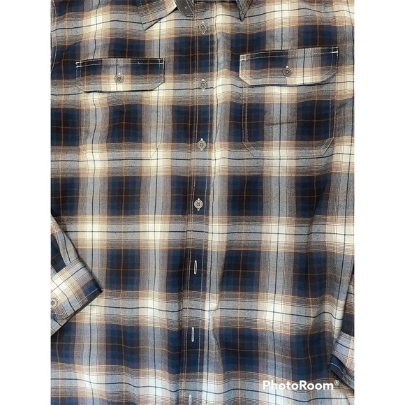 SwissTech Flannel Shirt plaid 3XL - Picture 3 of 4